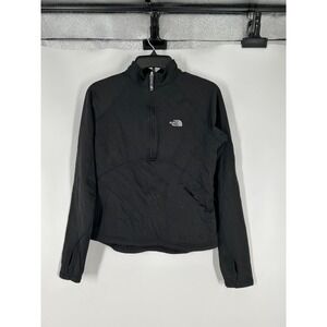 The North Face Flight Series Fleece Jacket Womens Medium Black Half 1/2 Zip